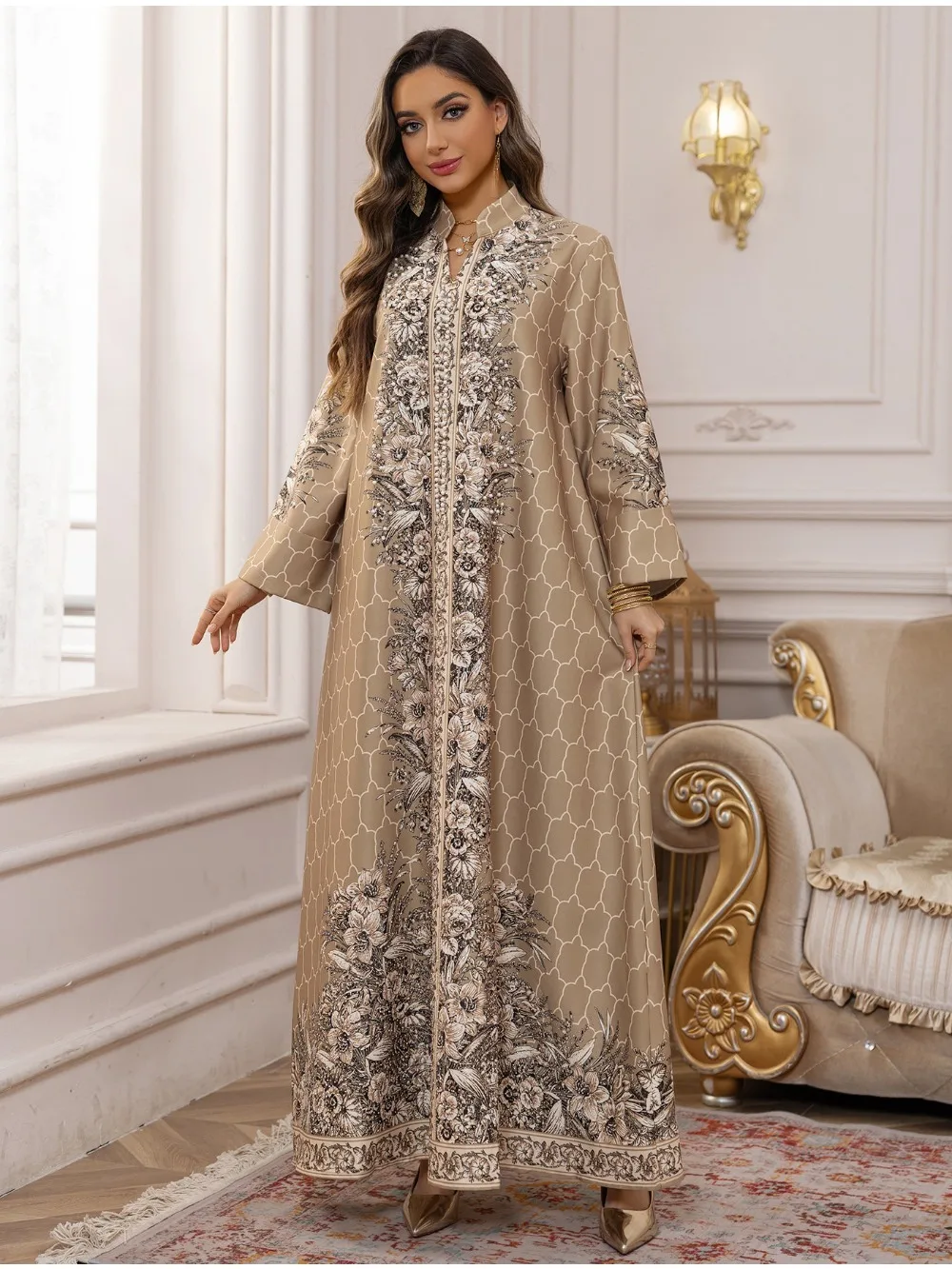 Jalabiya Women Arabic - Muslim Dress Women Abaya for Eid
