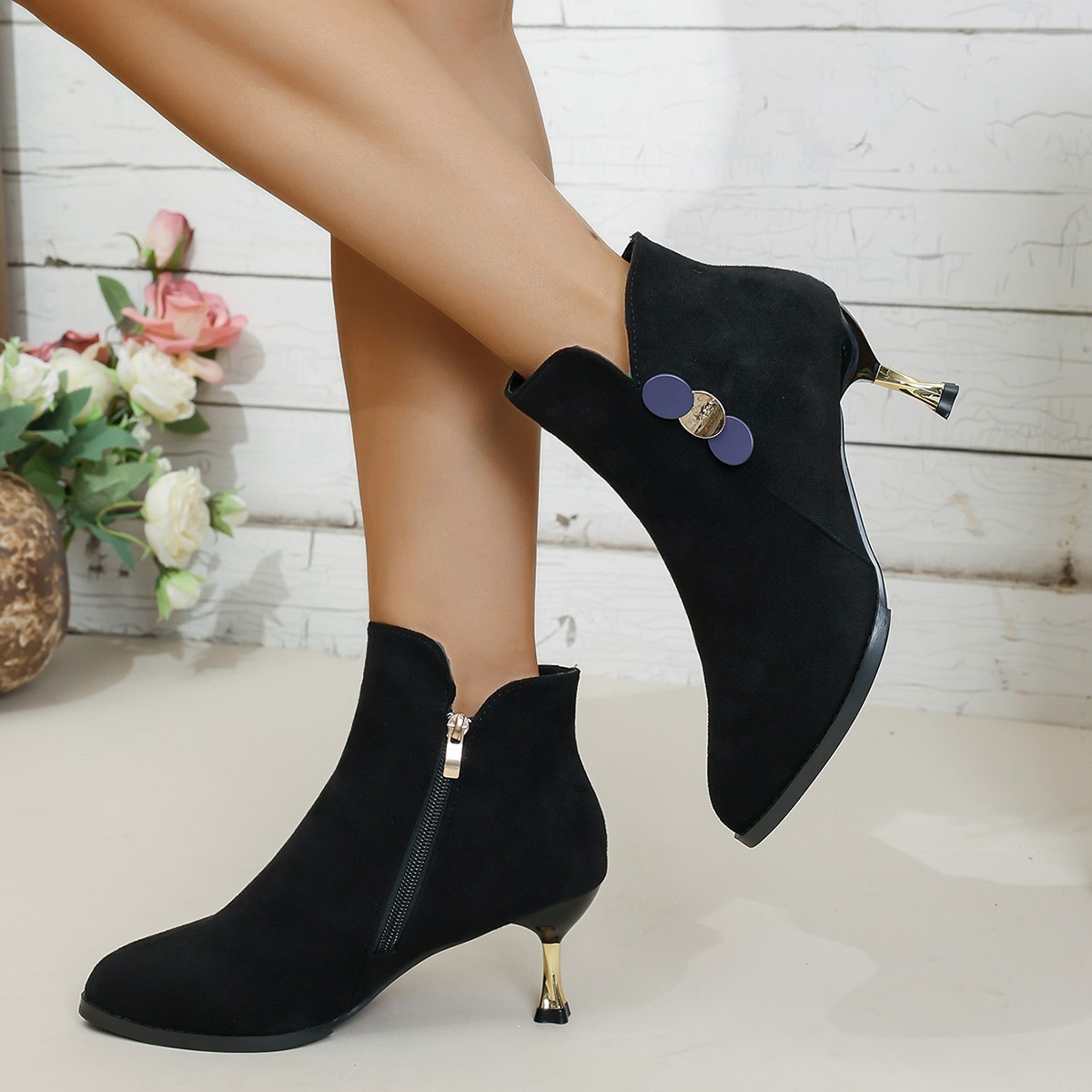 Ethnic Fashion - Pointed Toe Ethnic Style Fall/Winter New