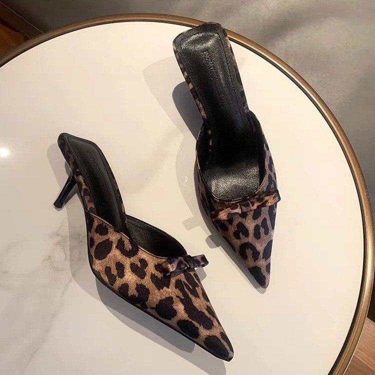 women's leopard-print pointed  - Ethnic Fashion recension och pris