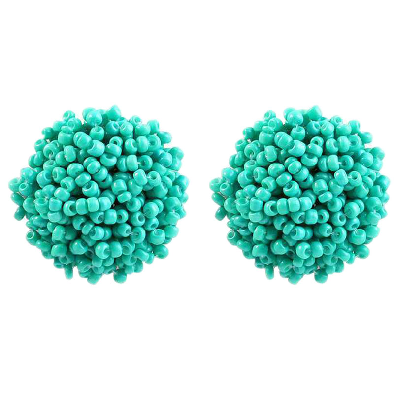 Multicolor Resin Beaded Earrin - Ethnic Fashion Wear For Women recension och pris