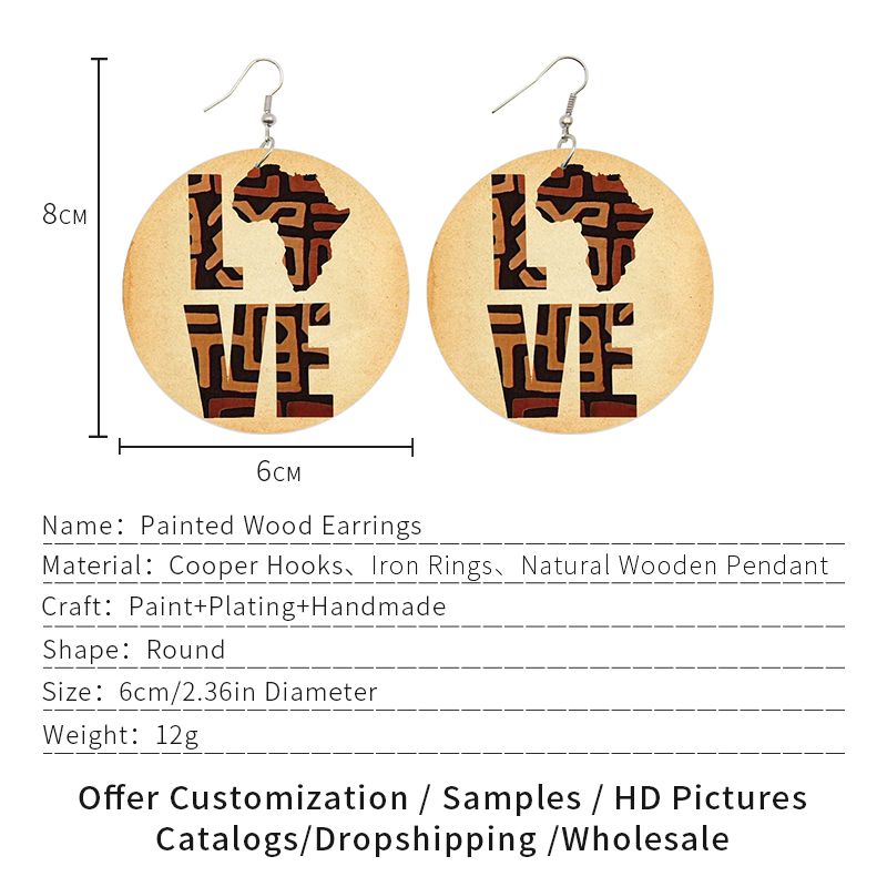Voikukka Jewelry Love Africa M - Ethnic Fashion recension och pris