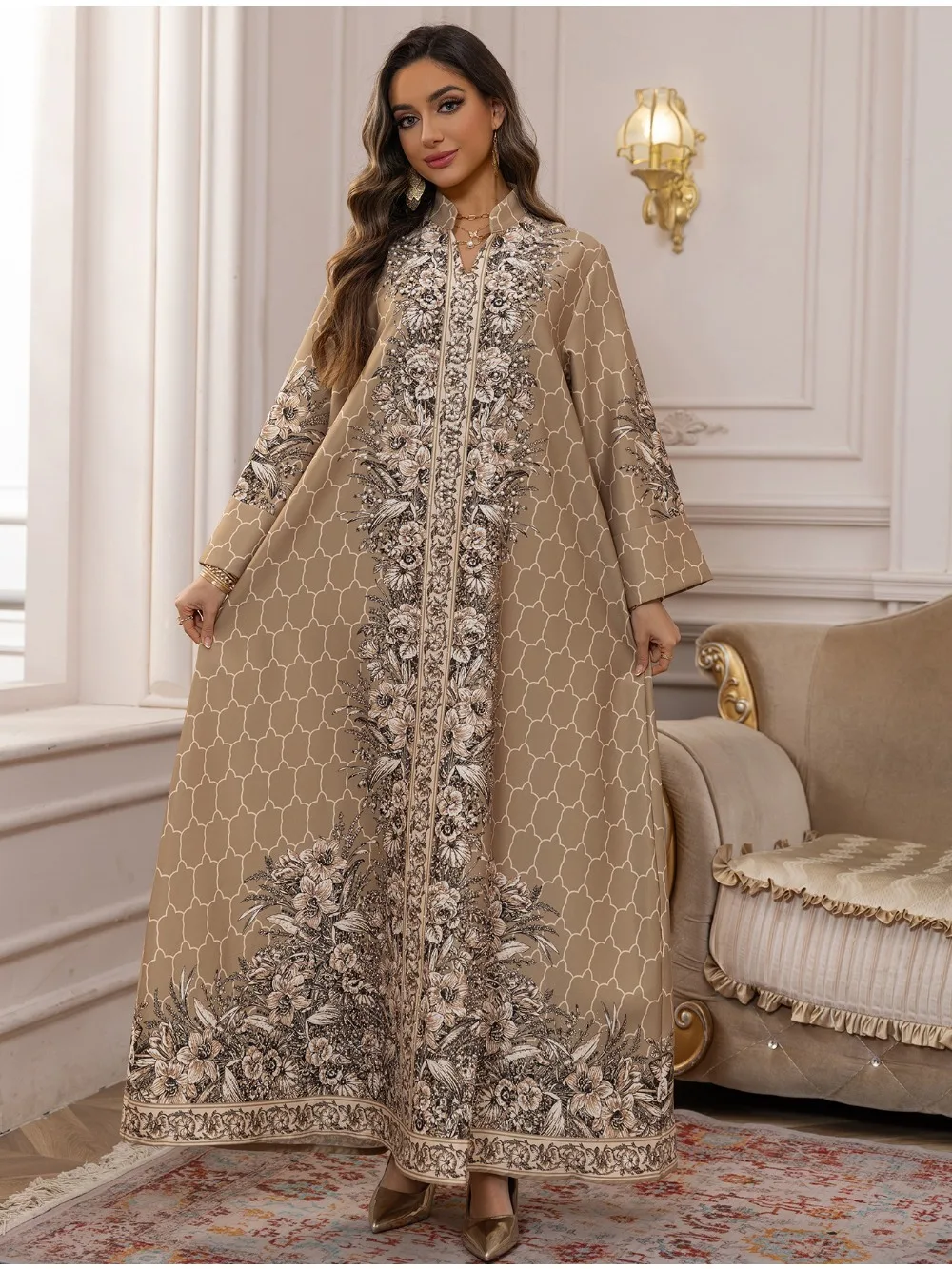 Muslim Dress Women Abaya for E - Jalabiya Women Arabic recension och pris
