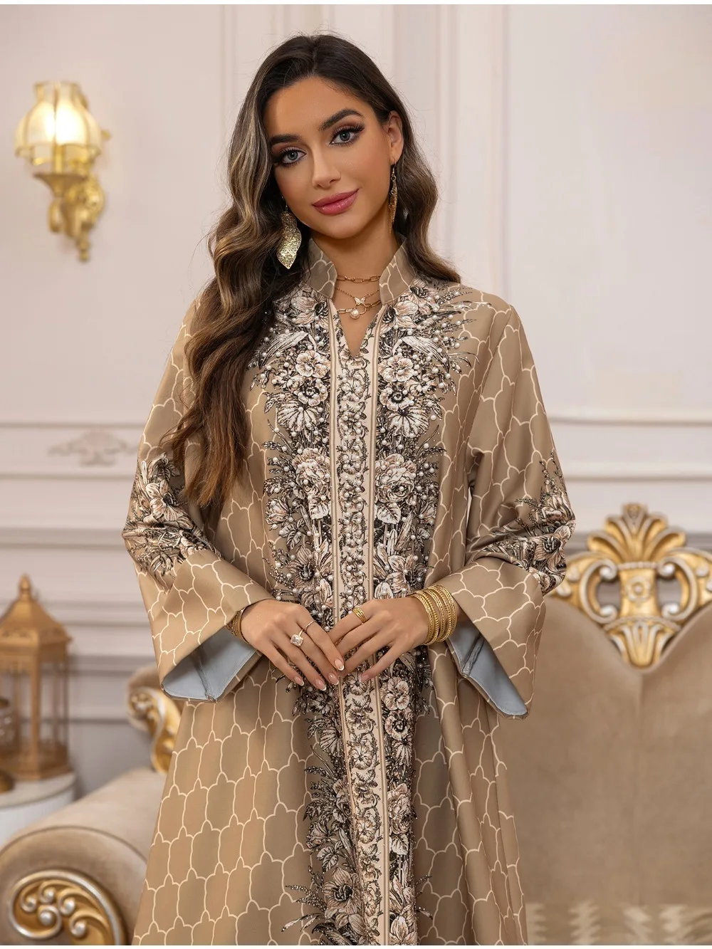 Muslim Dress Women Abaya for E - Jalabiya Women Arabic recension och pris