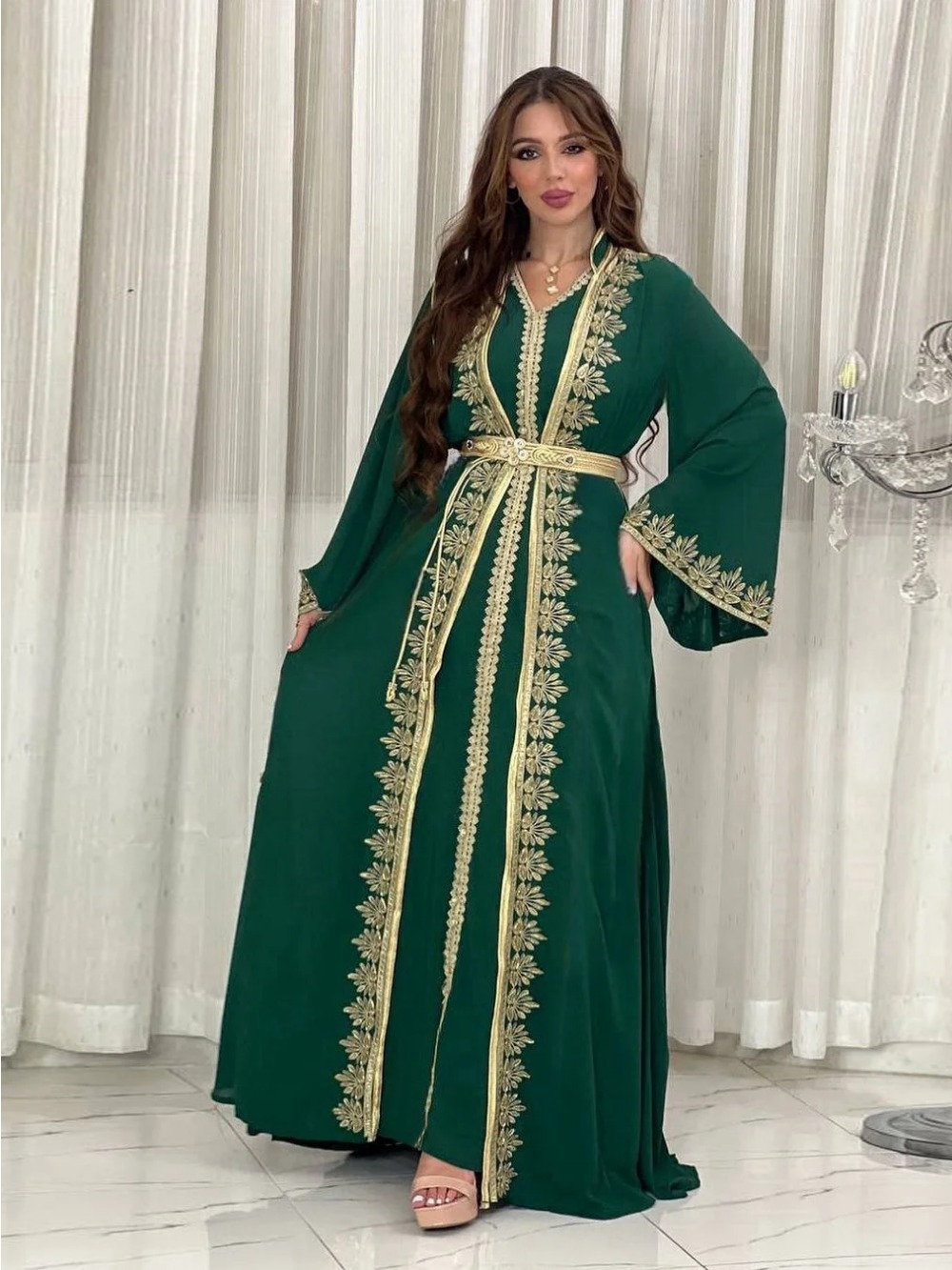 Eid Muslim Women Party Dresses - Jalabiya Women Arabic recension och pris