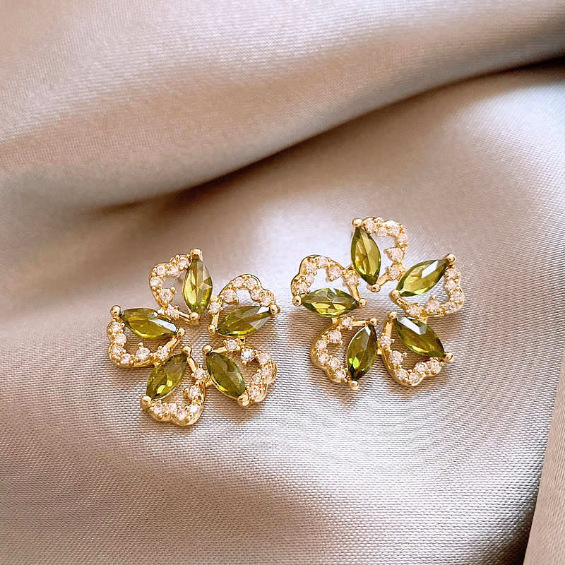 Forest Style Olive Green Zirco - Ethnic Fashion Wear For Women recension och pris