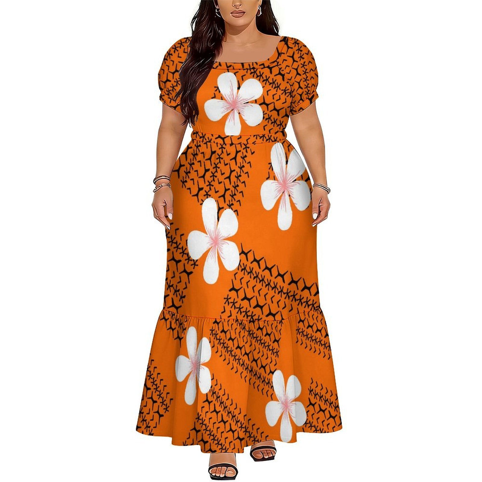 Polynesian Island Long Dress S - Ethnic Clothing & Online Fashion Store Khaadi Uk recension och pris