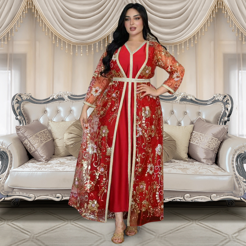 Women Eid Muslim Dresses Print - Jalabiya Women Arabic recension och pris