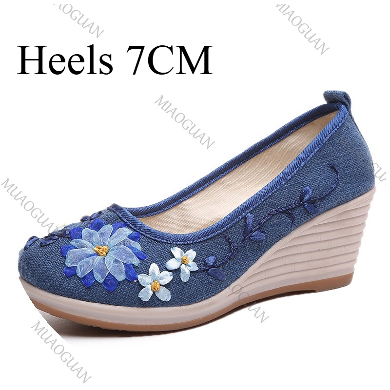 Embroidered Women Comfort Wedg - Ethnic Fashion recension och pris