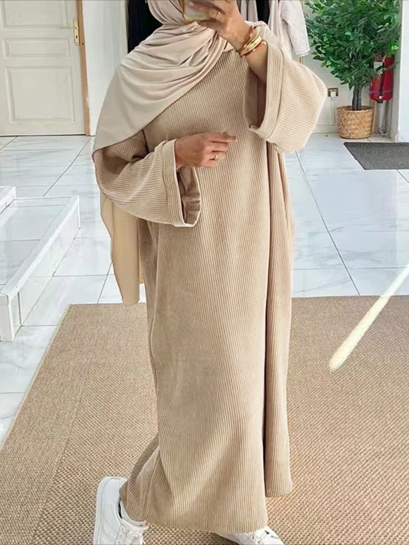 Eid Muslim Women Modest Dresse - Jalabiya Women Arabic recension och pris