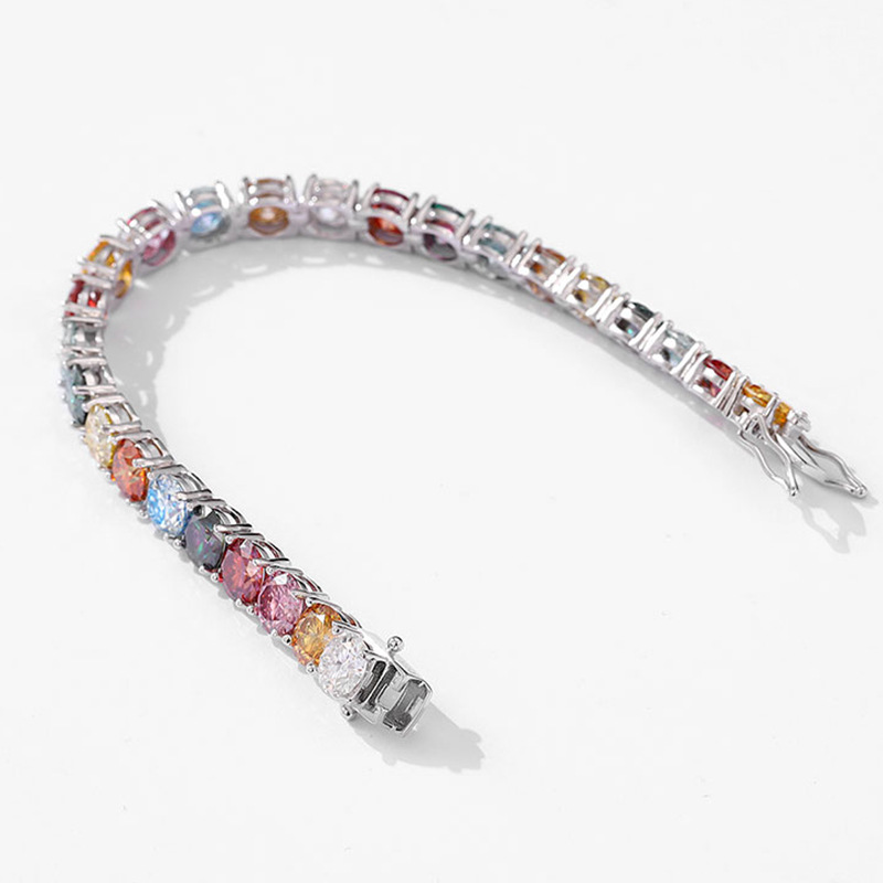 Dopamine color moissanite plat - Ethnic Fashion Wear For Women recension och pris