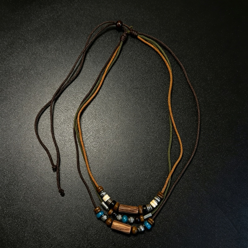 Vintage 2 Layer Faux Leather W - Ethnic Fashion Wear For Women recension och pris
