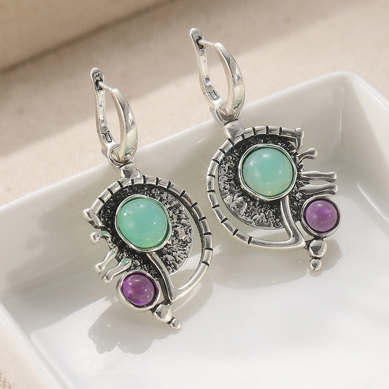 Ethnic Silver Color Inlaid Gre - Ethnic Fashion Wear For Women recension och pris