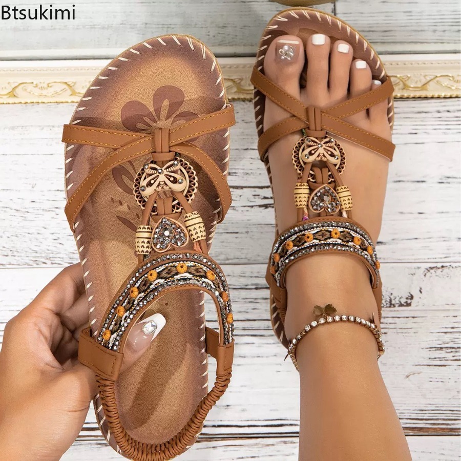 Women Bohemian Sandals Outdoor - Ethnic Fashion recension och pris