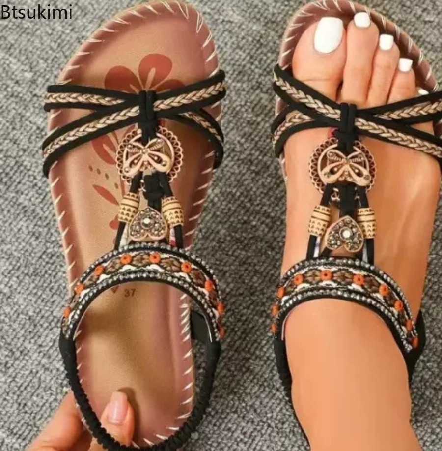 Women Bohemian Sandals Outdoor - Ethnic Fashion recension och pris