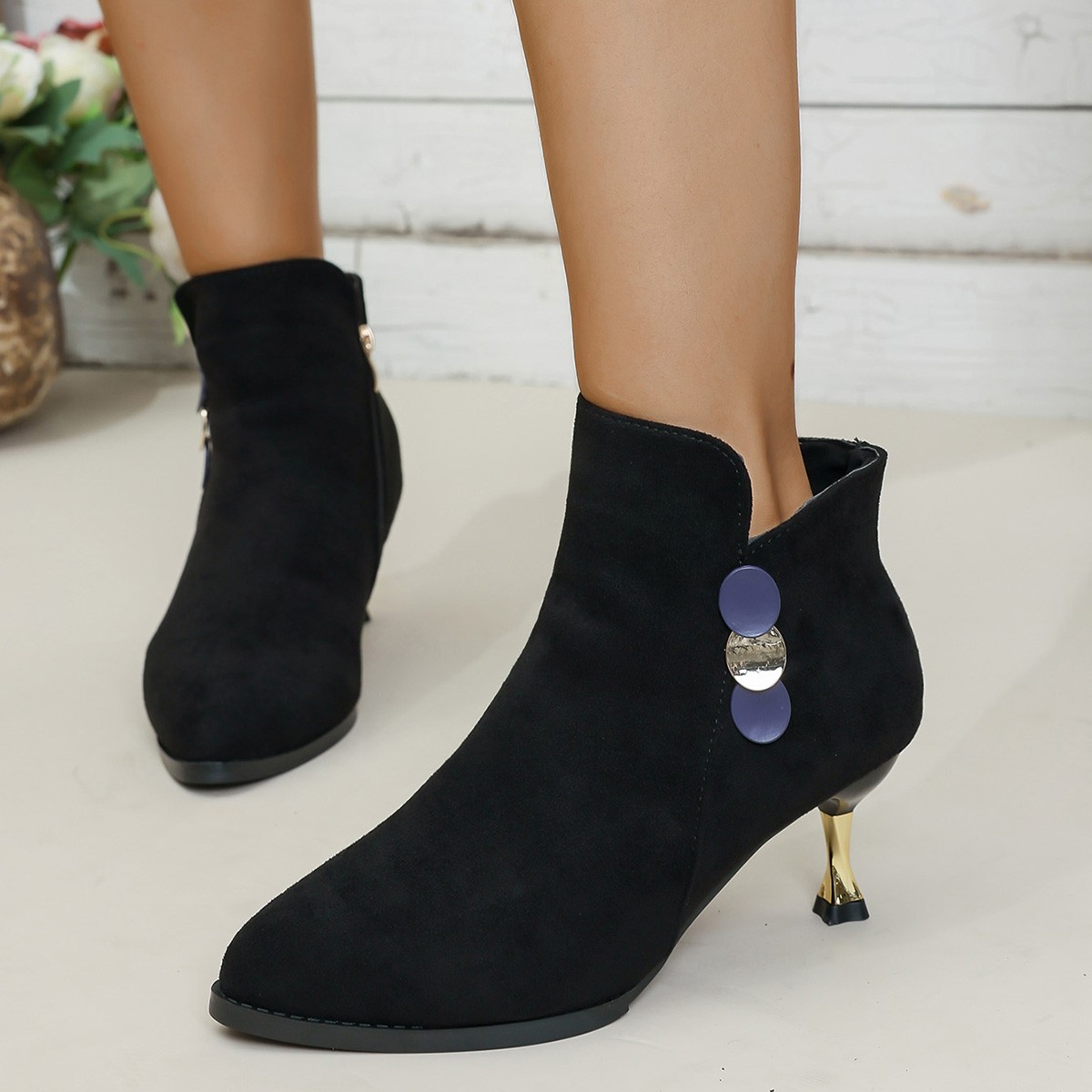 Pointed Toe Ethnic Style Fall/ - Ethnic Fashion recension och pris