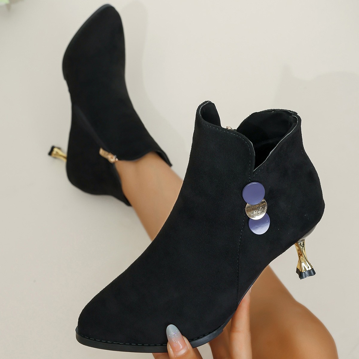 Pointed Toe Ethnic Style Fall/ - Ethnic Fashion recension och pris