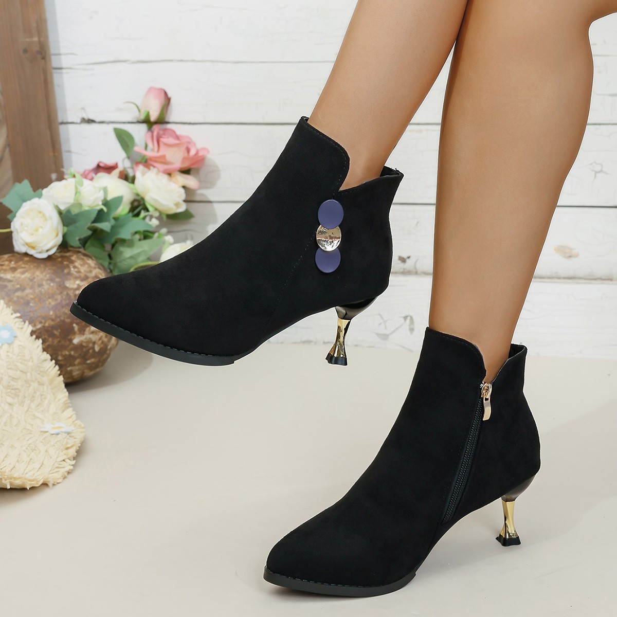 Pointed Toe Ethnic Style Fall/ - Ethnic Fashion recension och pris
