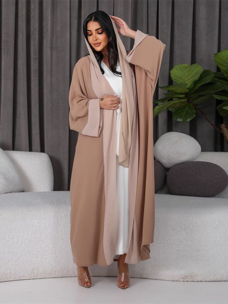 Ramadan White Muslim Kimono Ab - Jalabiya Women Arabic recension och pris