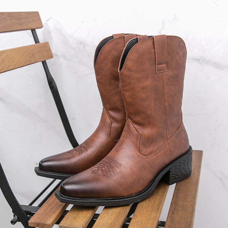 Men Boots Classic Embroidery W - Ethnic Fashion recension och pris