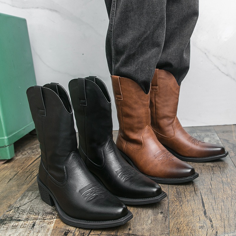 Men Boots Classic Embroidery W - Ethnic Fashion recension och pris