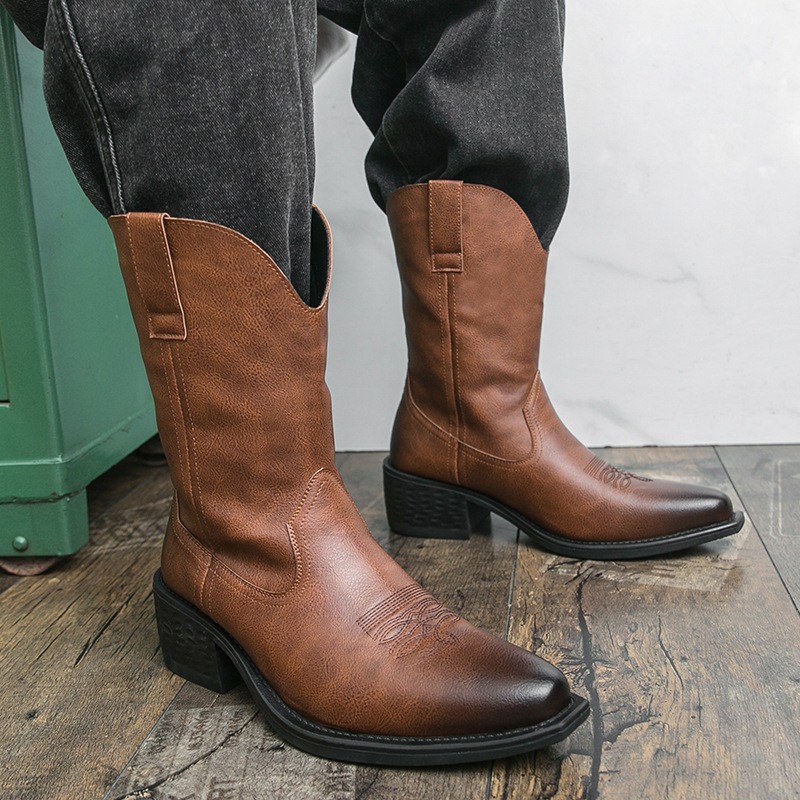 Men Boots Classic Embroidery W - Ethnic Fashion recension och pris