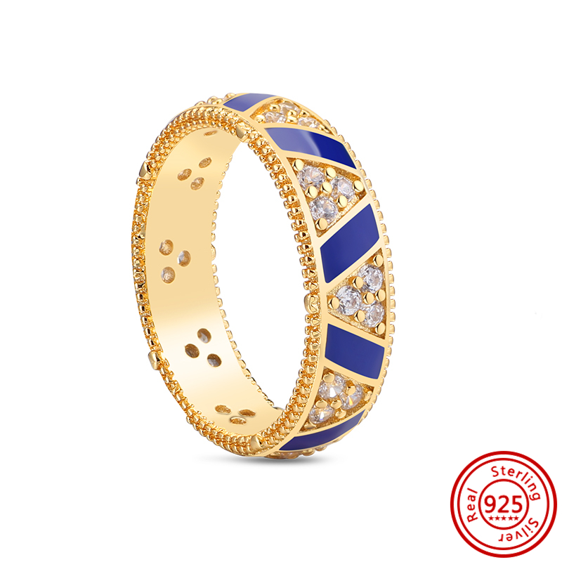 Hot Selling 925 Silver Gold Pi - Ethnic Fashion Wear For Women recension och pris