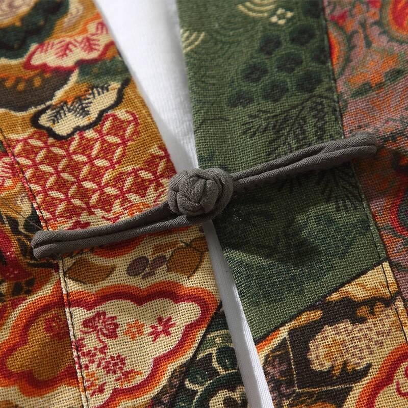 Ethnic Style Print Yukata Men  - Ethnic Fashion recension och pris